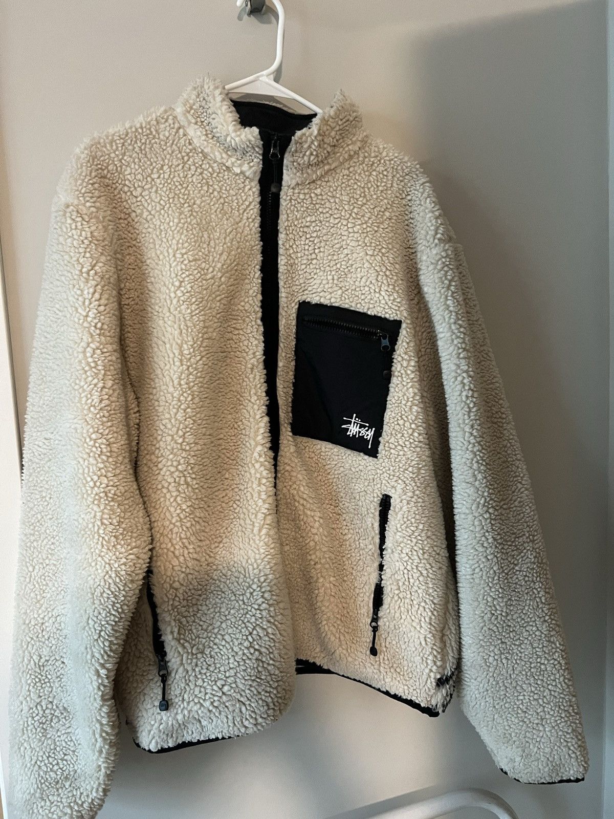 Stussy STUSSY VENUS JACQUARD SHERPA FLEECE JACKET Size US XL / EU 56 / 4 - 5 Thumbnail
