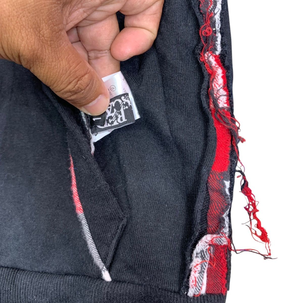 Punk and Yo × Vintage VINTAGE RED CAT PUNK GOTHIC REVERSIBLE HOOD SWEATER Size US S / EU 44-46 / 1 - 16 Thumbnail
