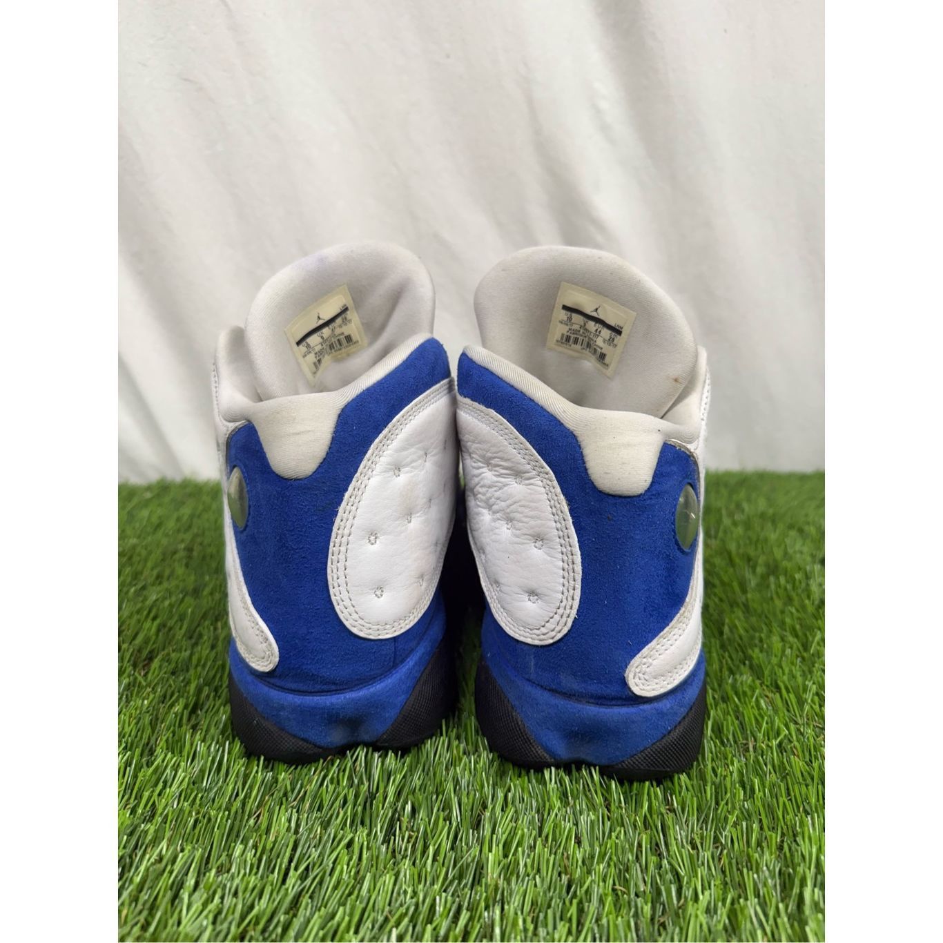 Size 10 - Air Jordan 13 Retro Hyper Royal blue white fire display picture 3