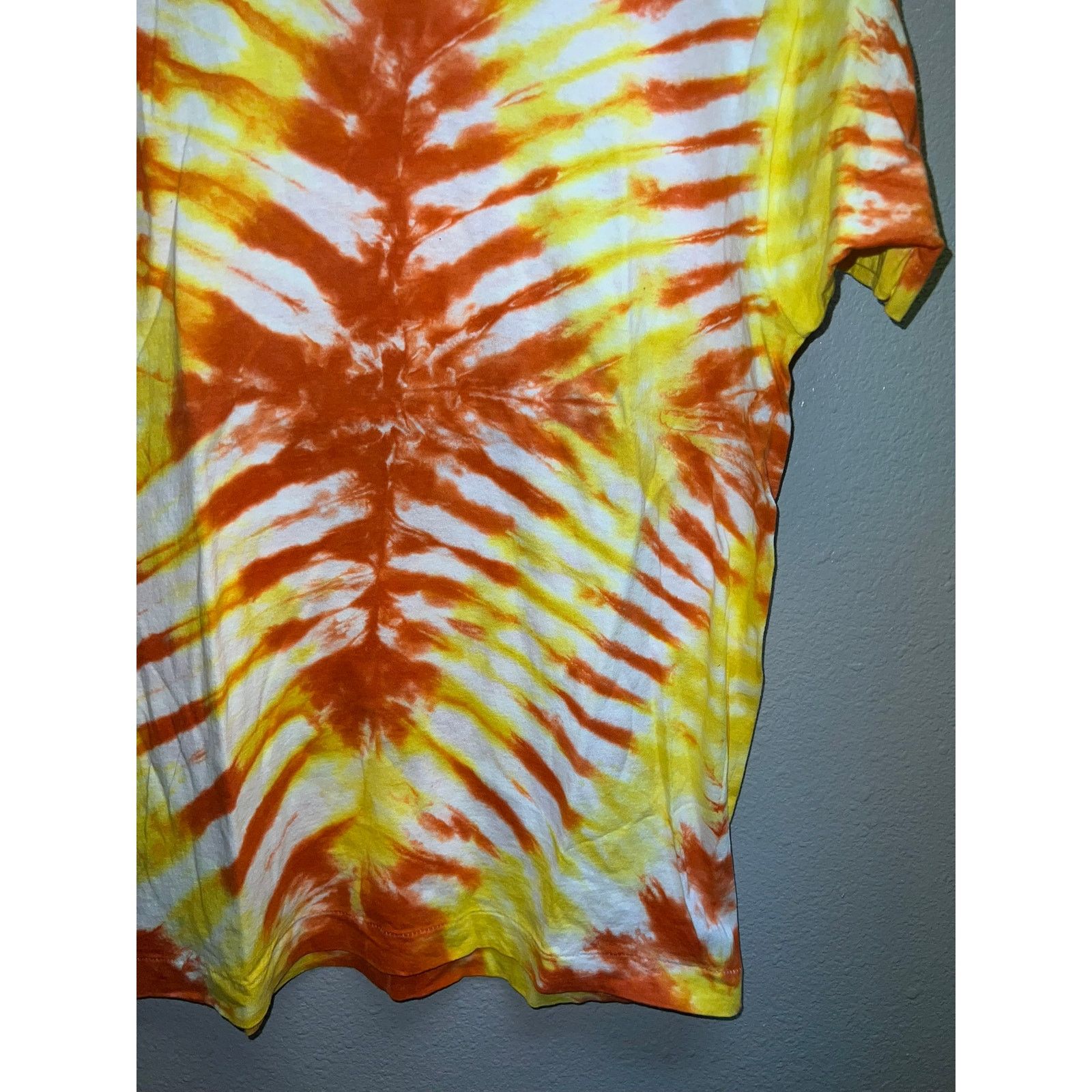 Fruit Of The Loom Vintage Fruit Of The Loom Tie Dye Shirt Orange Tee 80s M Size US M / EU 48-50 / 2 - 3 Thumbnail