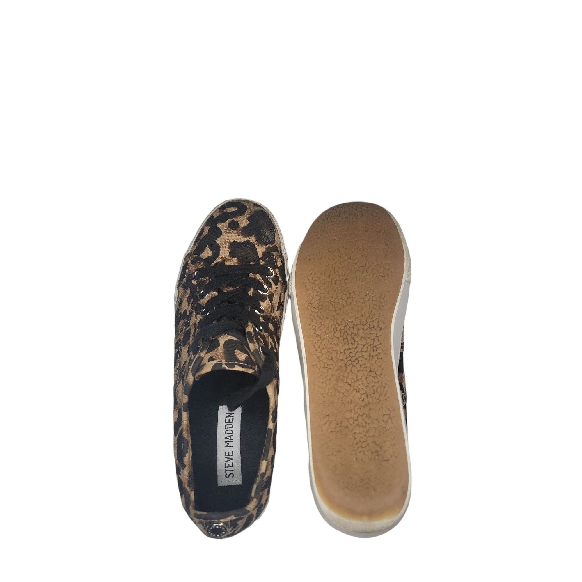 Steve Madden Steve Madden Emmi Sz 7.5 M Sneakers Women Cheetah Print Casu Size US 7.5 / IT 37.5 - 6 Thumbnail