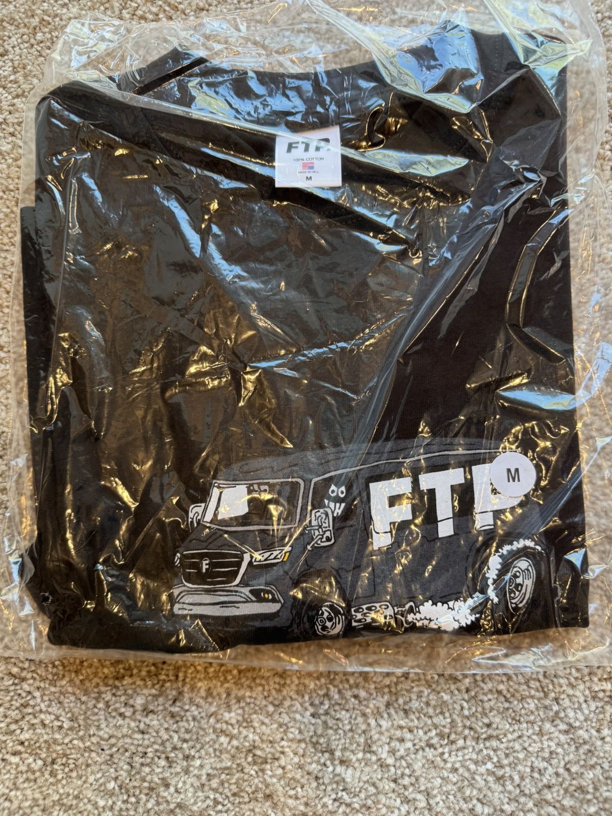 Fuck The Population FTP VAN TEE (BLACK) Size US M / EU 48-50 / 2 - 1 Thumbnail