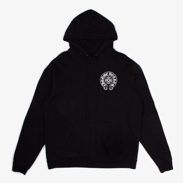 Chrome Hearts CHROME HEARTS PARIS HORSESHOE HOODIE | Grailed