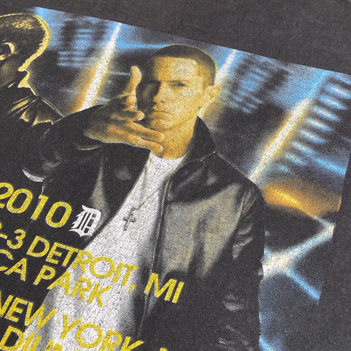 Eminem × Jay-Z × Vintage Vintage 2010 Eminem x Jayz Home And Home Tour Rap Tee Size US S / EU 44-46 / 1 - 6 Thumbnail