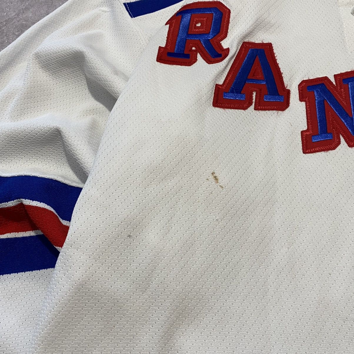 NHL × Vintage VINTAGE NEW YORK YANKEES RANGERS NHL HOCKEY JERSEY CCM 90s Size US XL / EU 56 / 4 - 4 Thumbnail