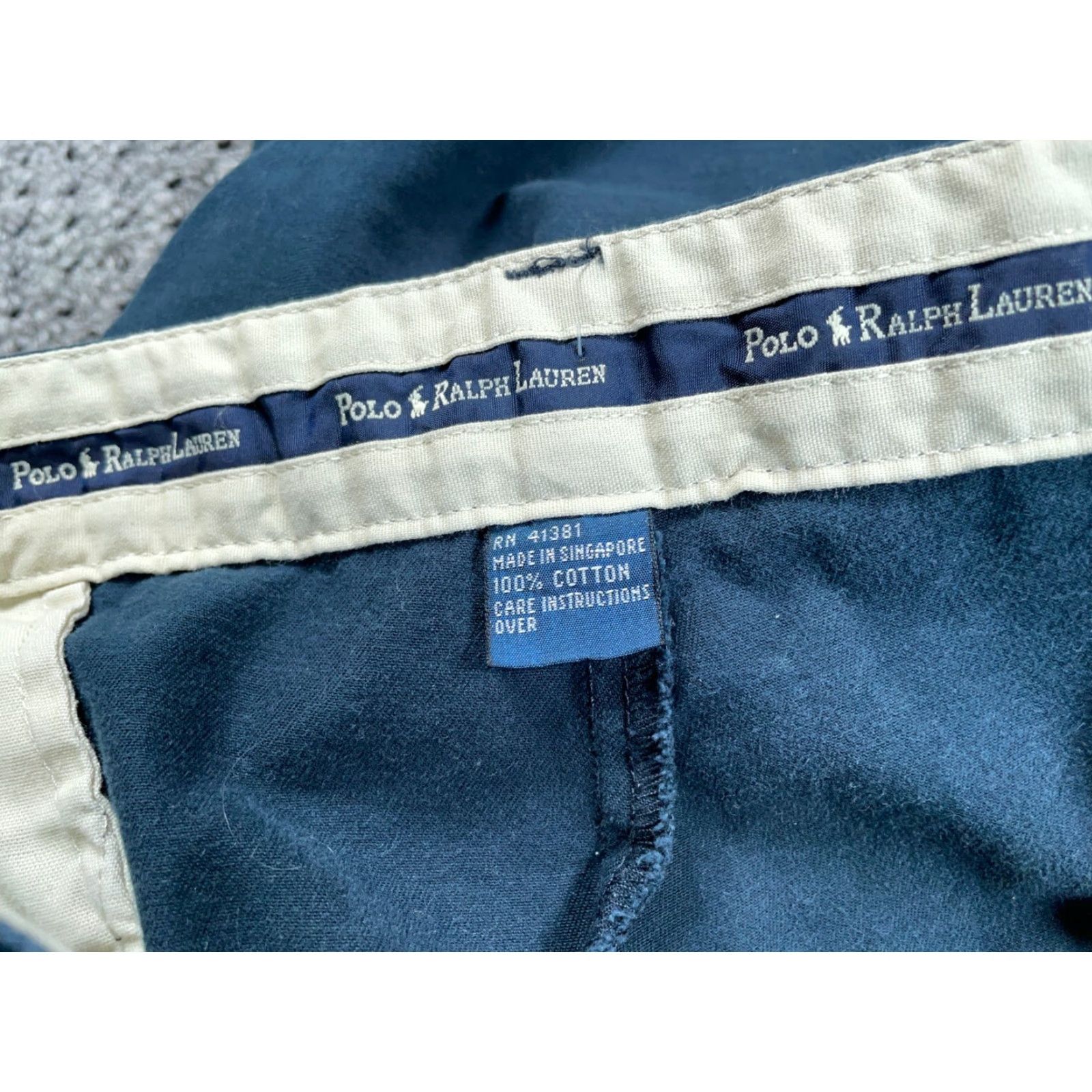 Polo Ralph Lauren VINTAGE Polo Ralph Lauren Chino Pants Shirt No, wait Size US S / EU 44-46 / 1 - 4 Thumbnail