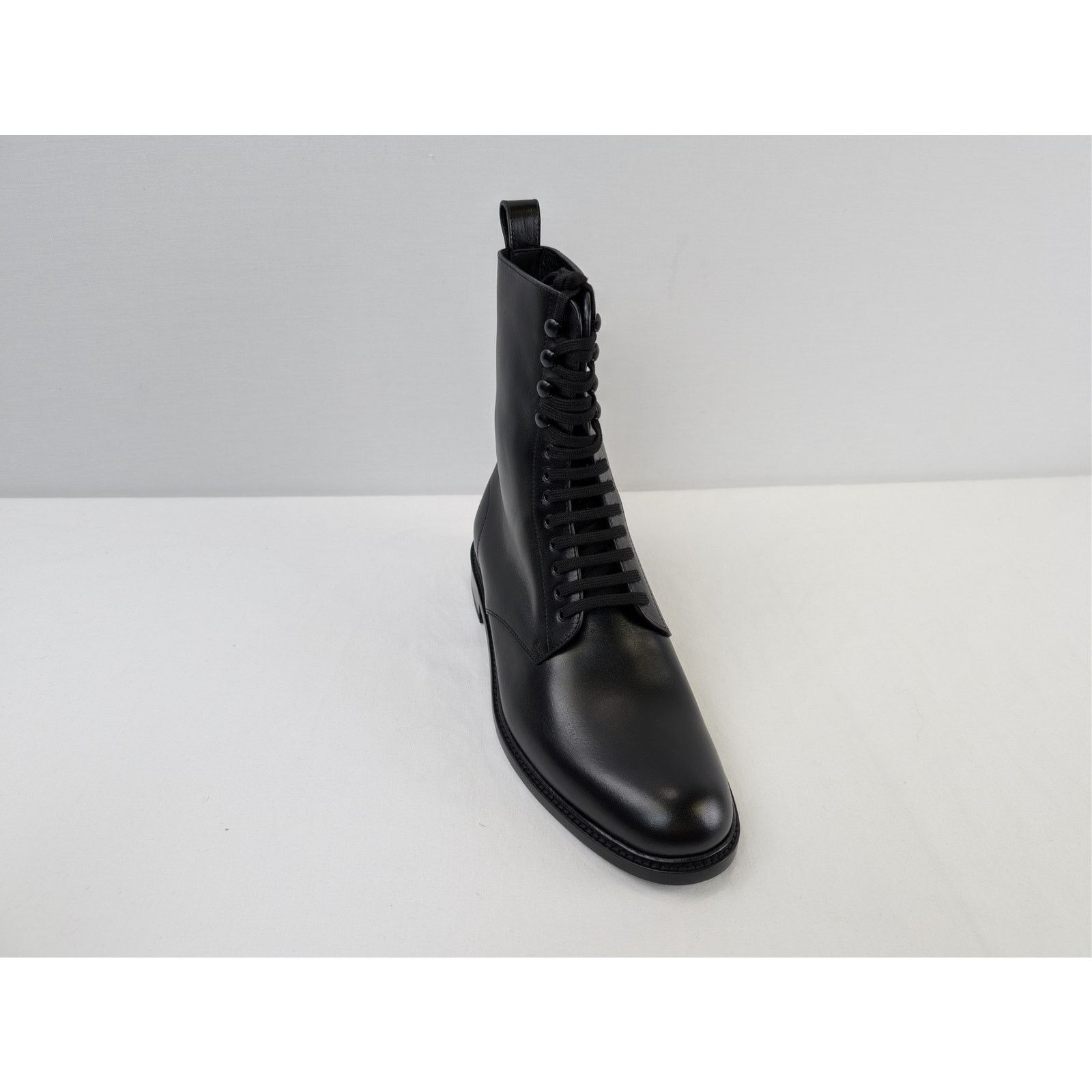 Saint Laurent Paris o1rshd1 Stalker Army 20 Lace up Boots in Nero Size US 10 / EU 43 - 3 Thumbnail