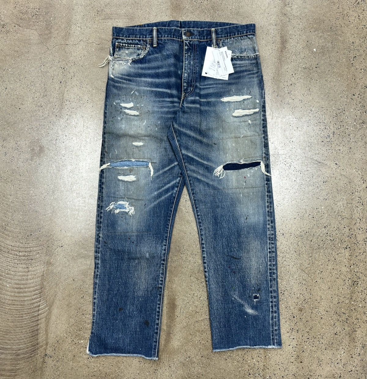 Visvim Visvim 19ss Journeyman Pants Tacked Crash JM，size 4 Size US 38 / EU 54 - 2 Thumbnail