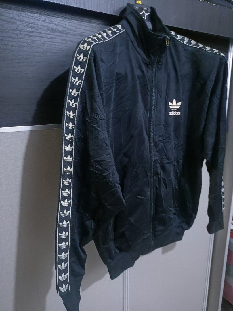 Adidas 90s Adidas Trefoil Side Stripe Track Jacket S Size US S / EU 44-46 / 1 - 3 Thumbnail