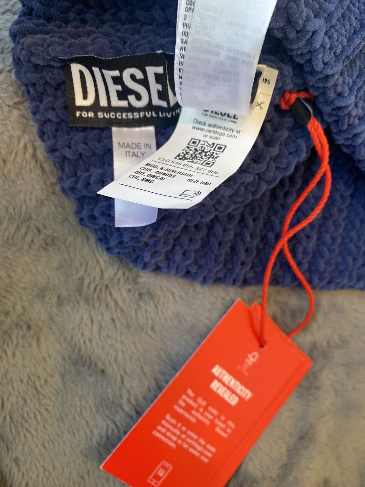 Diesel Diesel beanie Size ONE SIZE - 4 Thumbnail