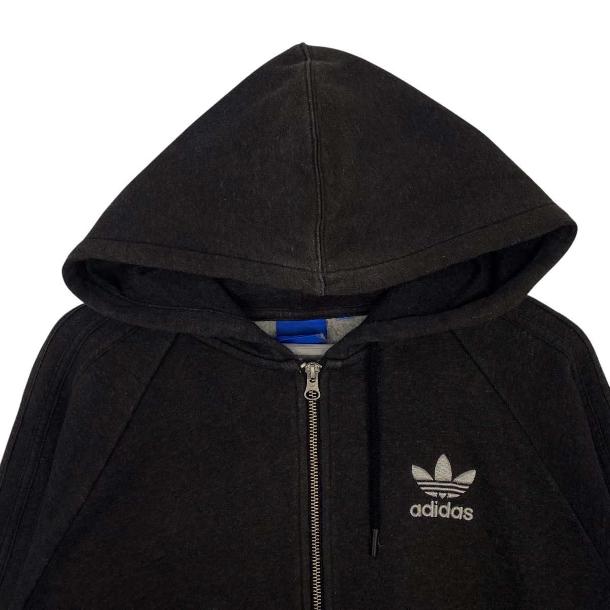 Vintage Vintage Adidas Small Logo Hoodie Sweater Black Size M Size US M / EU 48-50 / 2 - 4 Thumbnail