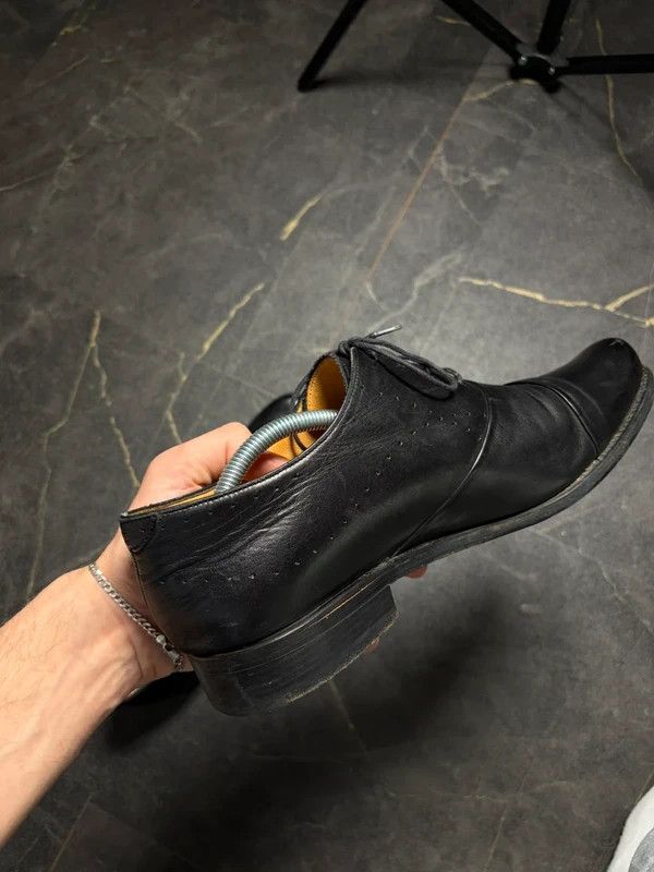 Paraboot Paraboot Black Leather Suit Boots Shoes Elegant Size US 9 / EU 42 - 6 Thumbnail