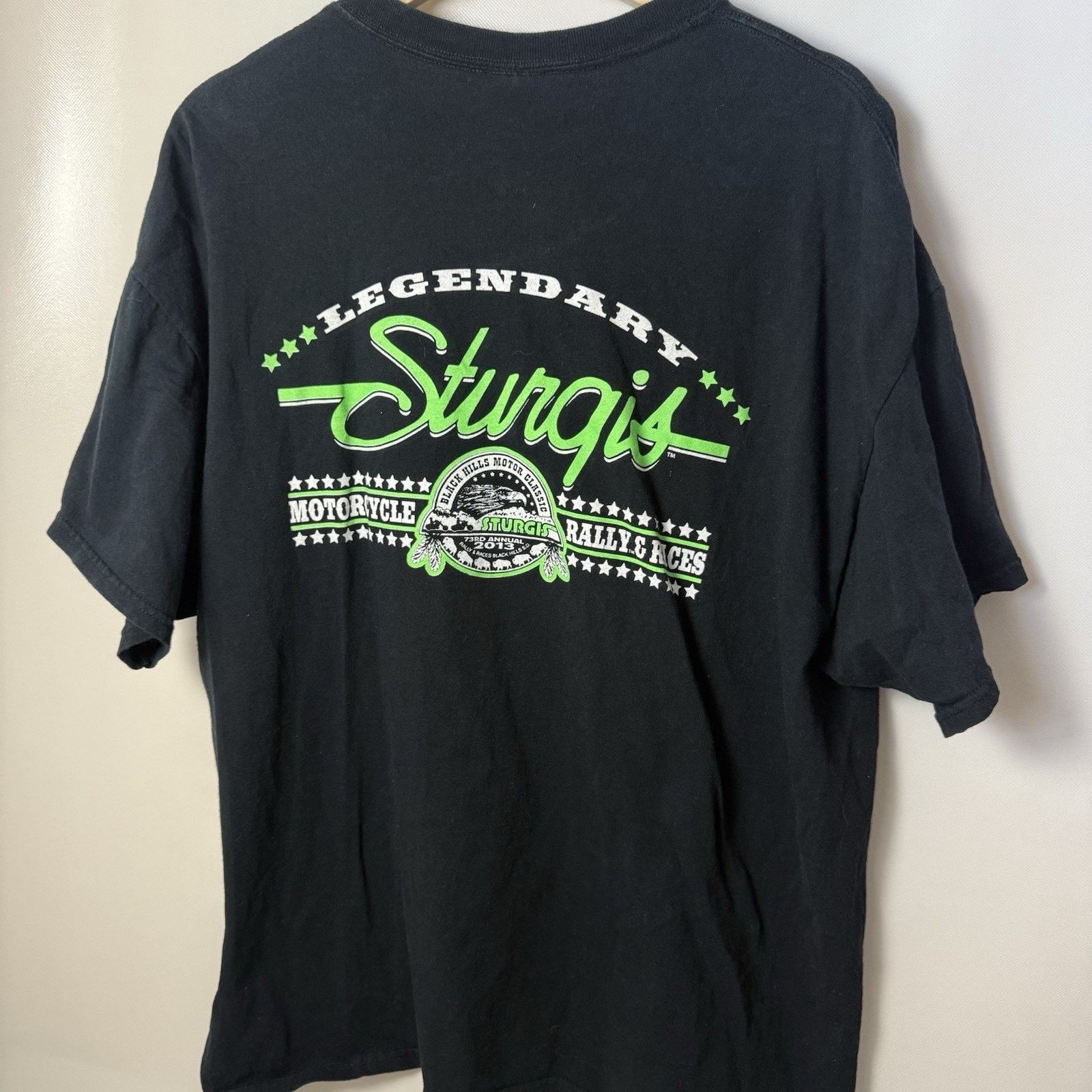Gildan Sturgis T-shirt Black Ride Of The Living Dead Zombies Biker Size US XL / EU 56 / 4 - 3 Thumbnail