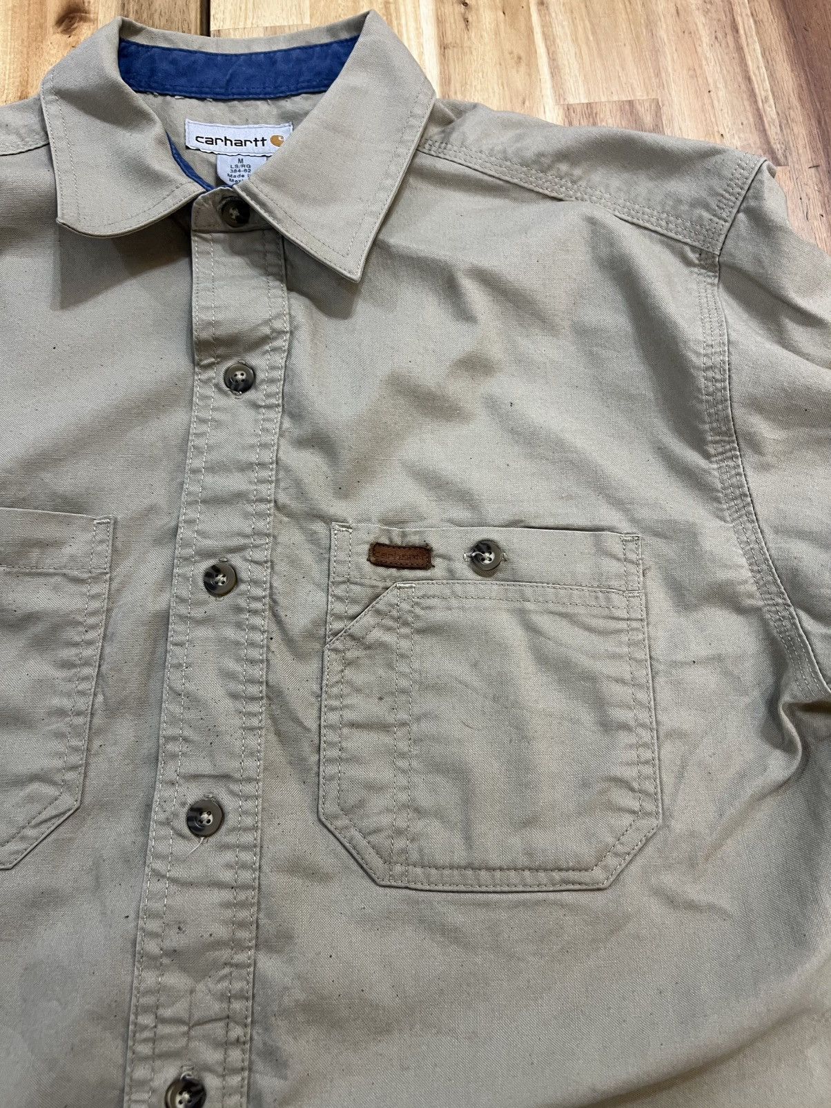 Carhartt Vintag Carhartt Dirty WorkShirt Size US M / EU 48-50 / 2 - 6 Thumbnail