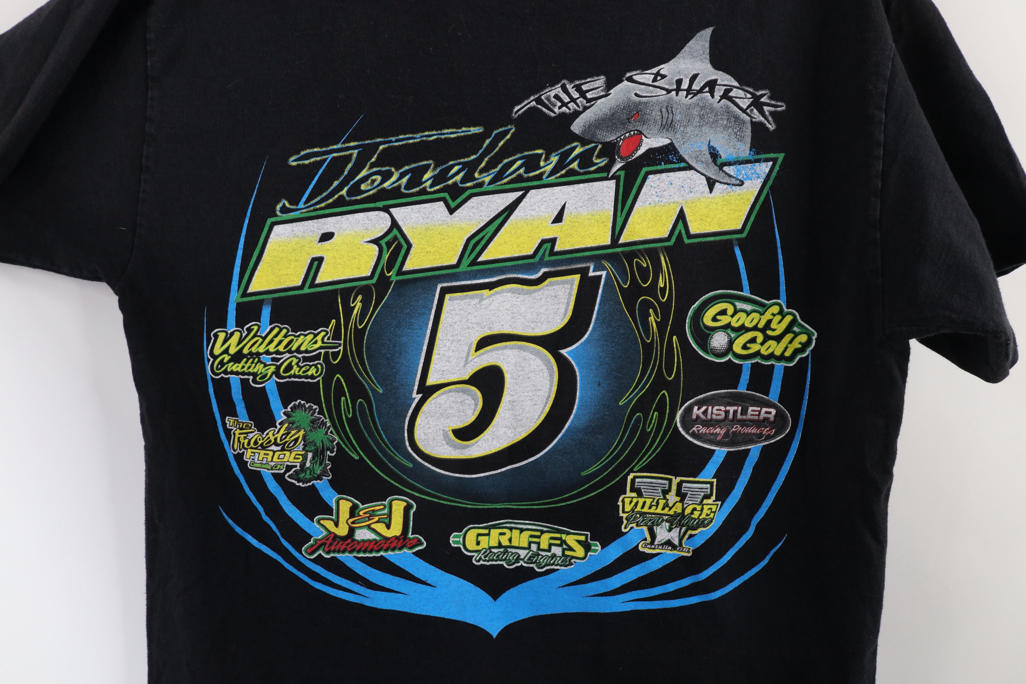 Vintage Vintage Y2K Streetwear Ryan The Shark Car Racing T-Shirt Size US M / EU 48-50 / 2 - 11 Thumbnail