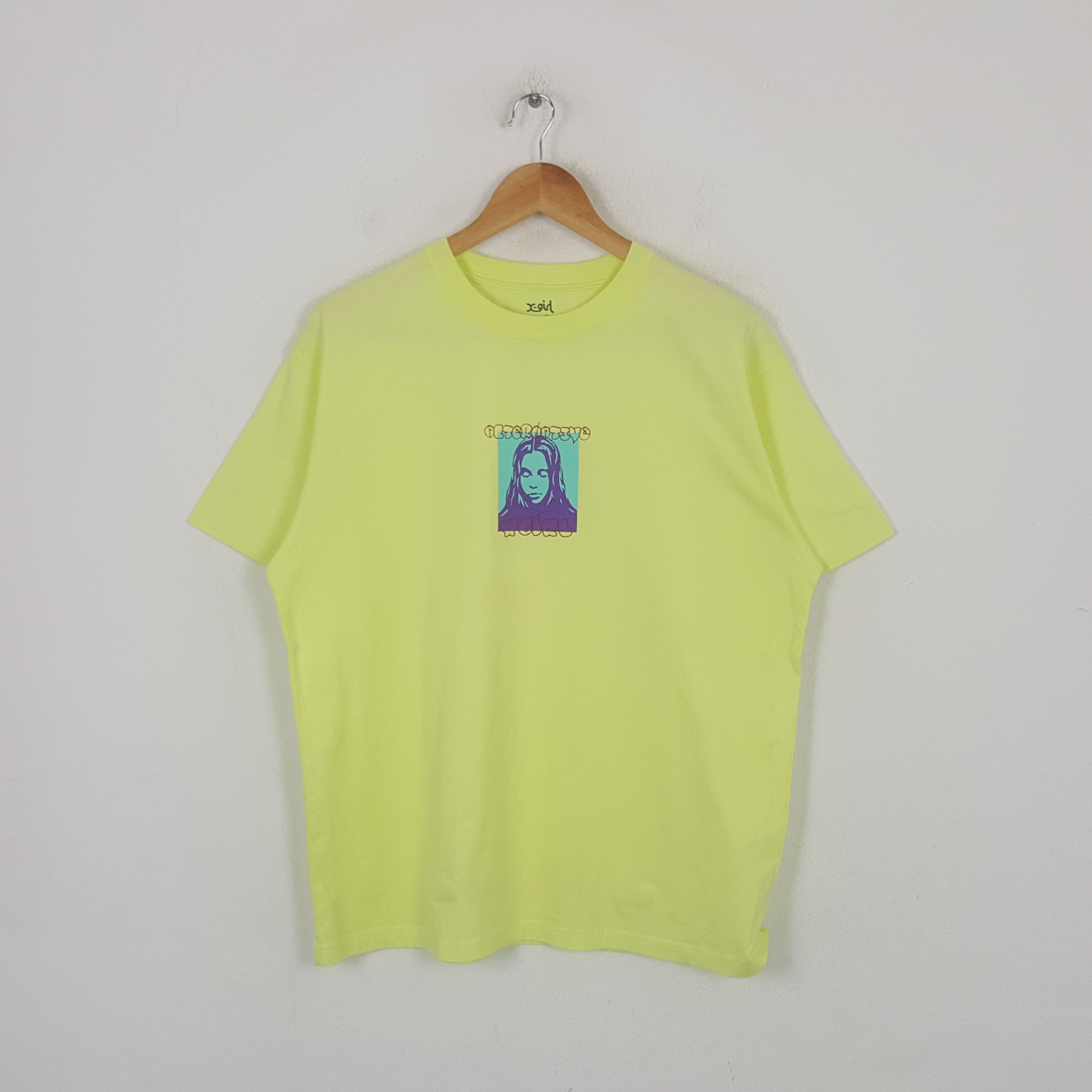 Japanese Brand Vintage X-Girls Japanese Brand Art Tshirt RR26 Size US L / EU 52-54 / 3 - 1 Thumbnail