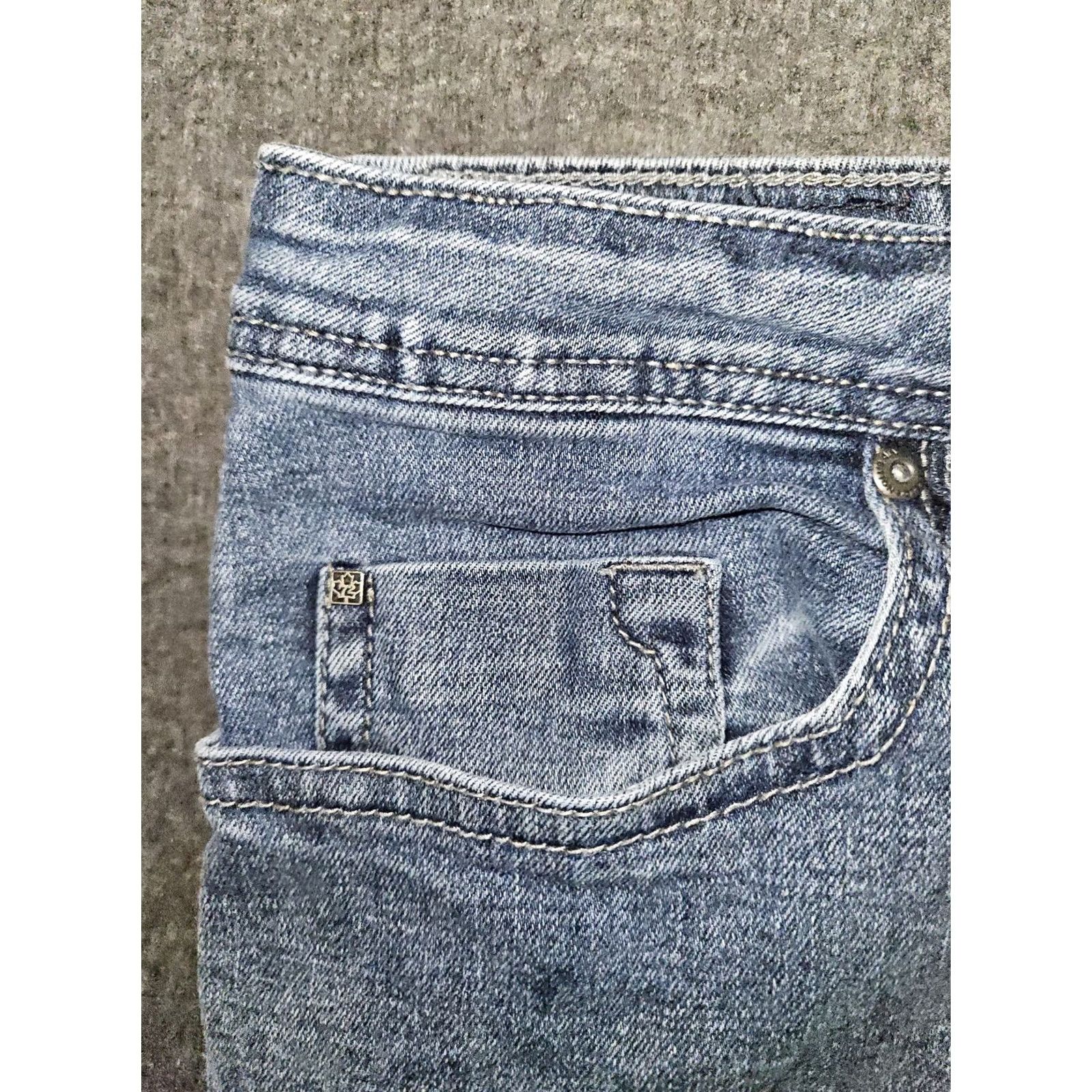 Buffalo David Bitton VINTAGE Buffalo David Bitton Jackson-X Straight Jeans Men's 36x30 Blue Stretch Preppy Size US 36 / EU 52 - 6 Thumbnail