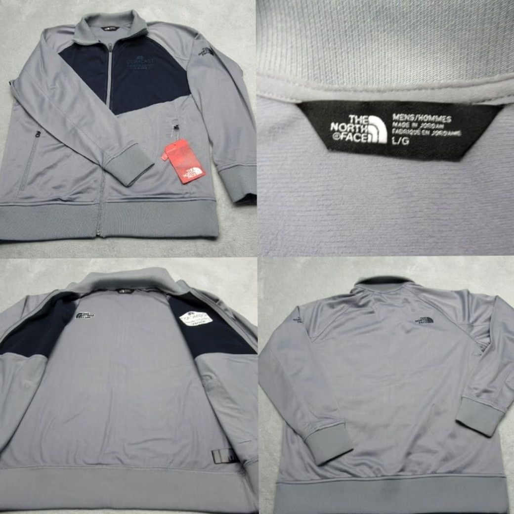 The North Face VINTAGE North Face Track Jacket Men Large Gray Hiking Full-Zip Tech Comcast Employee NEW Size US L / EU 52-54 / 3 - 2 Thumbnail