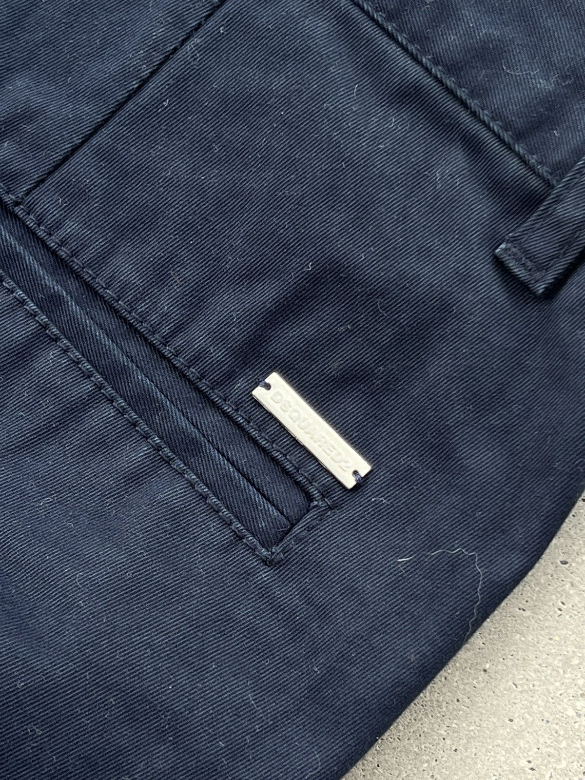 Dsquared2 DSQUARED2 chino pants navy designer classy luxury denim Size US 34 / EU 50 - 8 Thumbnail