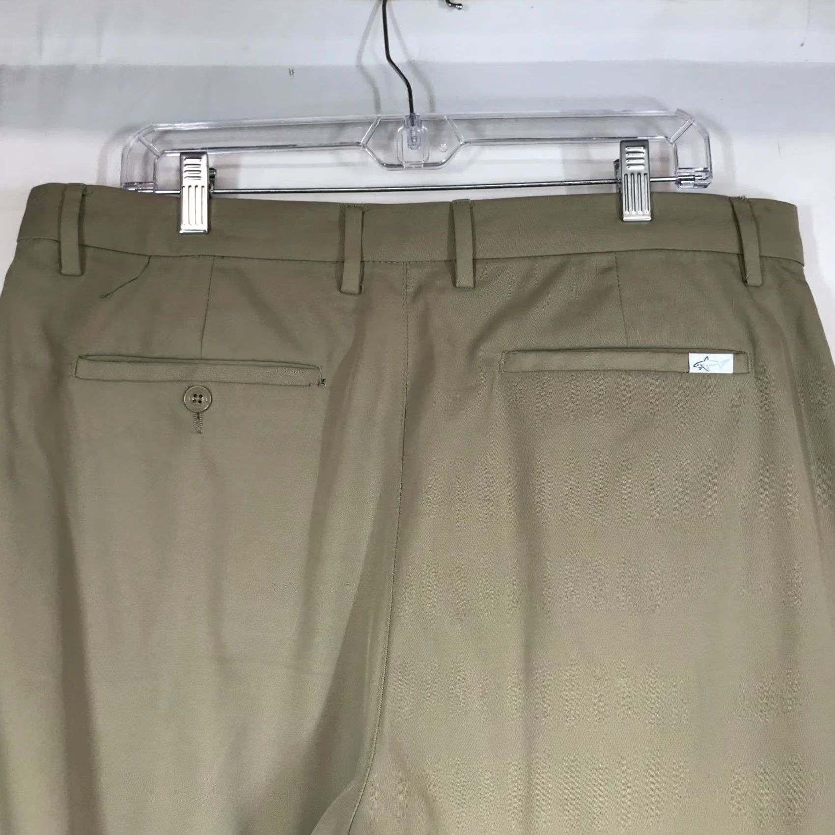 Alife Greg Norman Pants Golf Beige Men's 33 X 30 Casual Polyester Attack Life Size US 33 - 7 Thumbnail