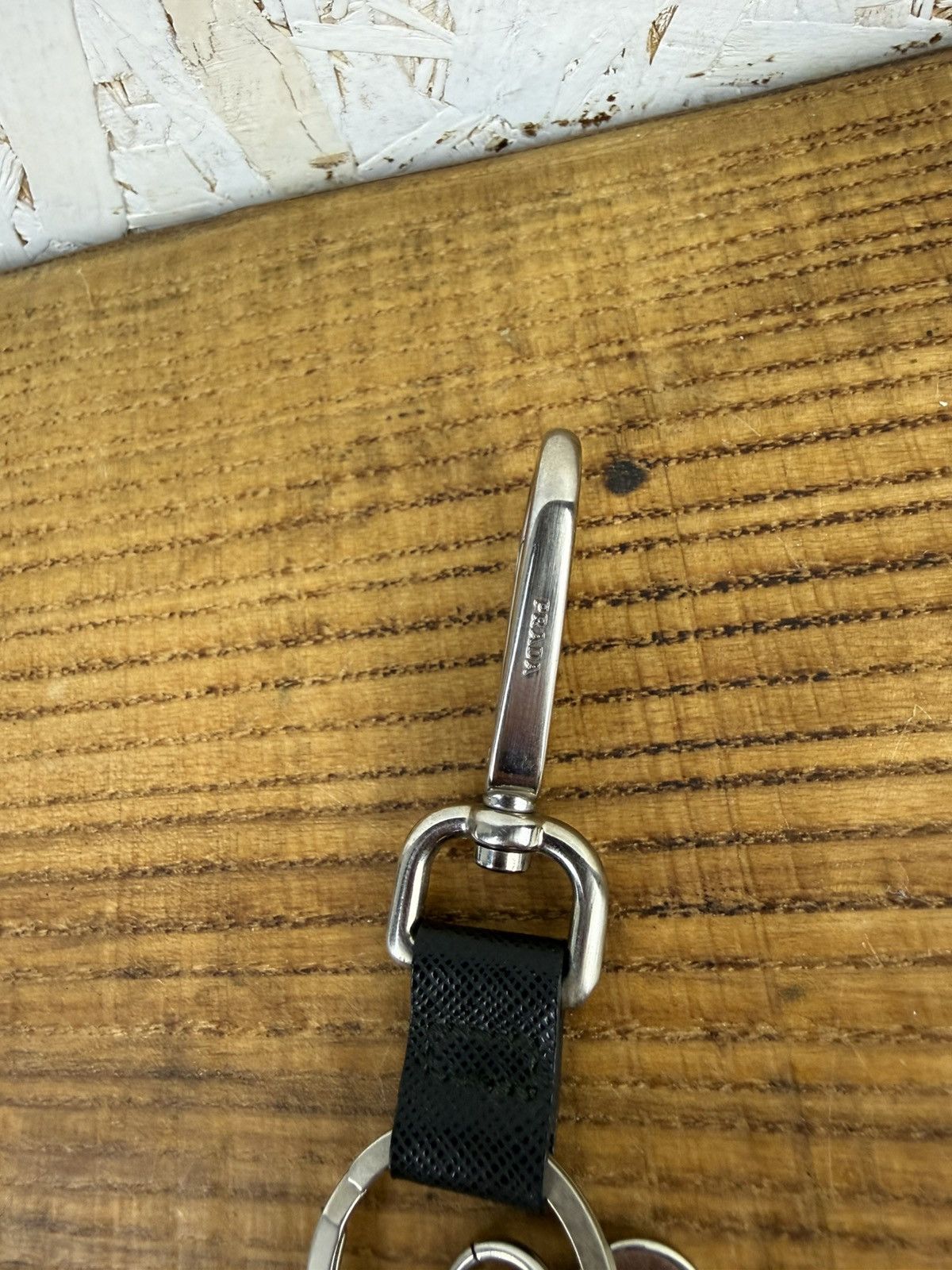 Prada Prada Robot Bag Charm Keychain Key Holder Vintage Size ONE SIZE - 6 Thumbnail