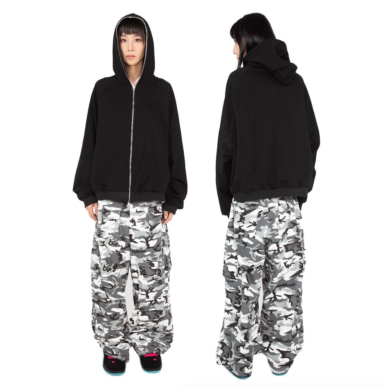 Haunted Starbucks camo pants