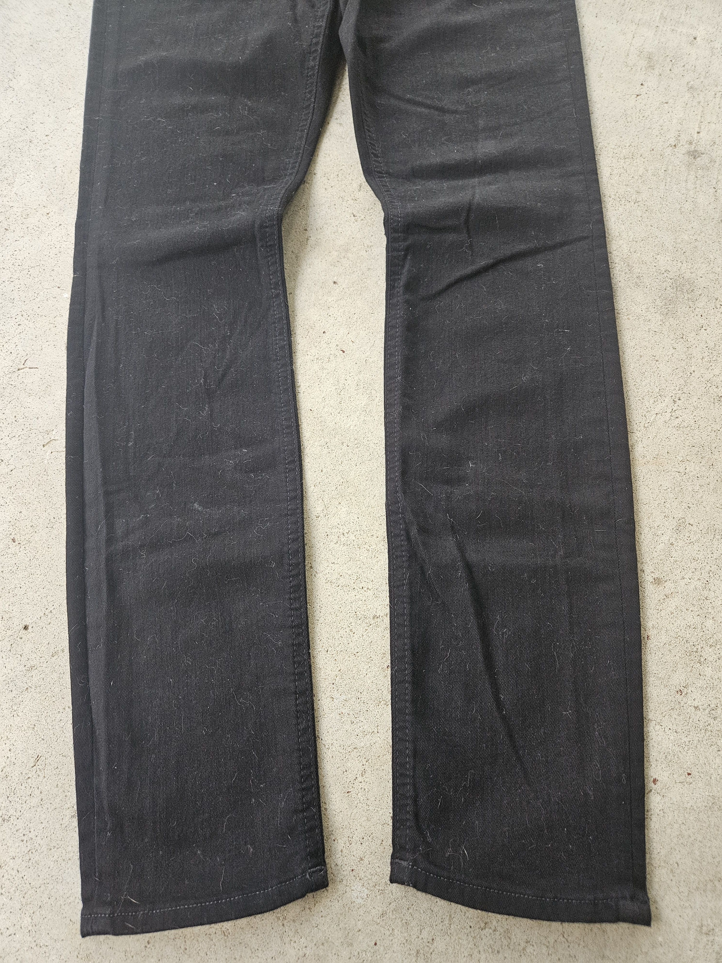 Acne Studios Blå Konst Back Patch Climb Stay Black Denim Jeans Size US 30 / EU 46 - 6 Thumbnail