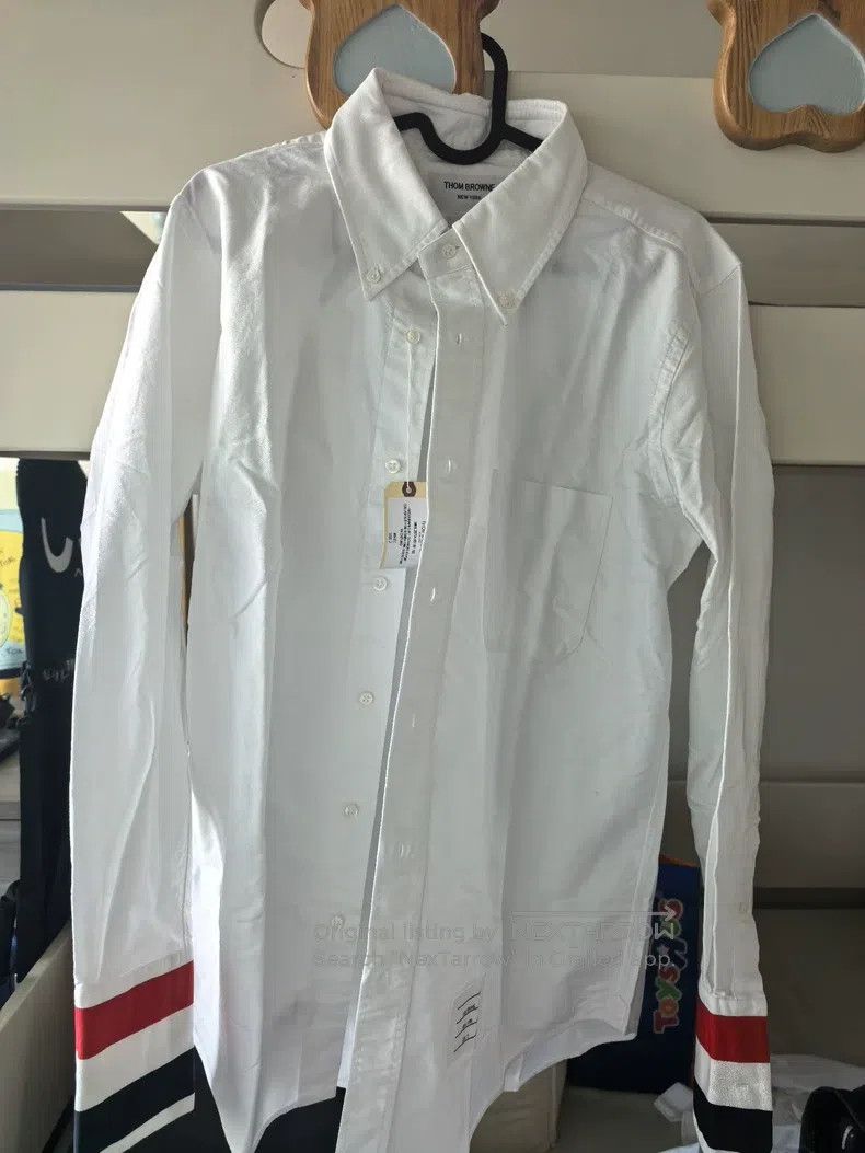 Thom Browne Thom Browne White Shirt Size US M / EU 48-50 / 2 - 1 Thumbnail