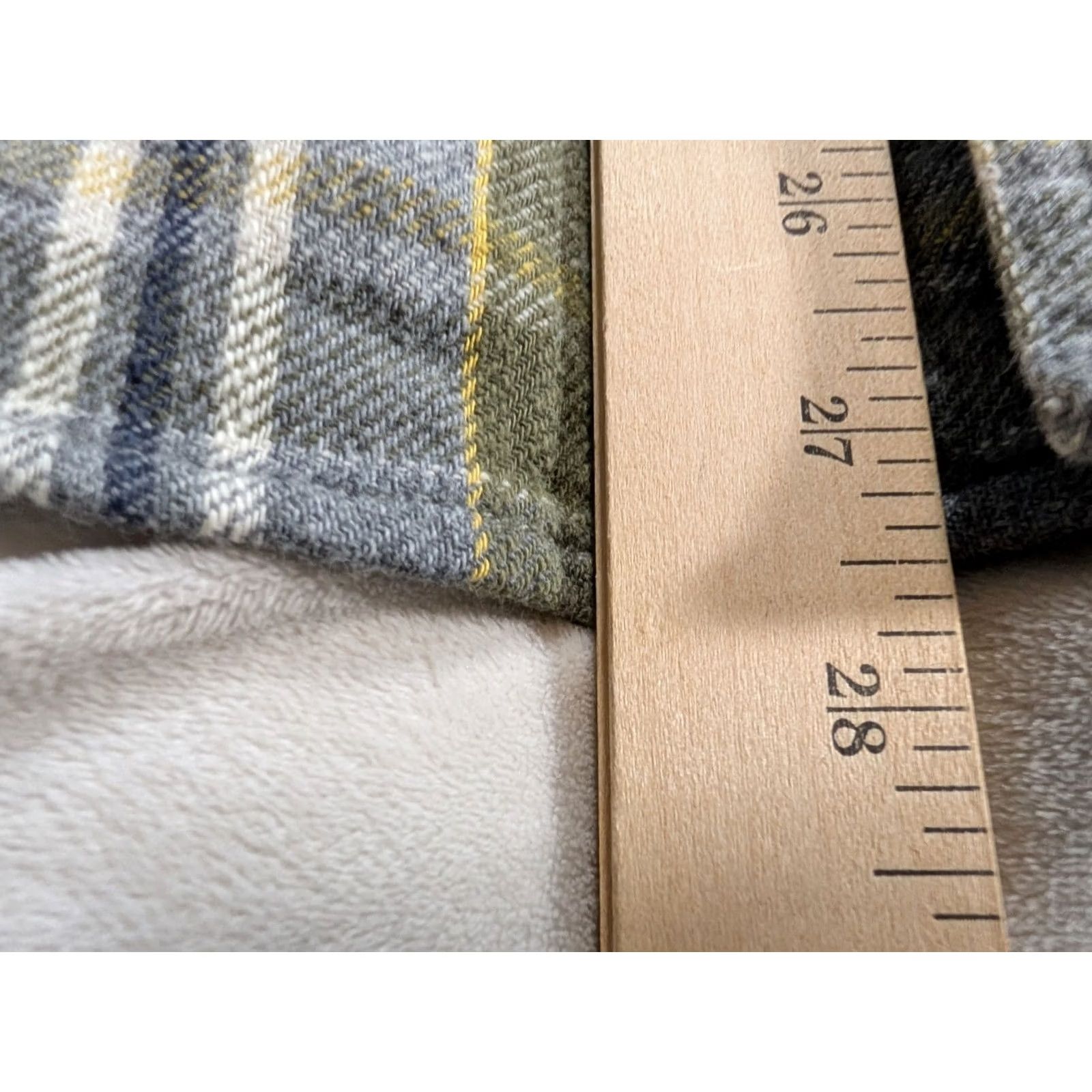 Vintage L.L. Bean Shirt Mens M Signature Flannel Plaid Slim Button Cotton Green Gray Size US M / EU 48-50 / 2 - 6 Thumbnail