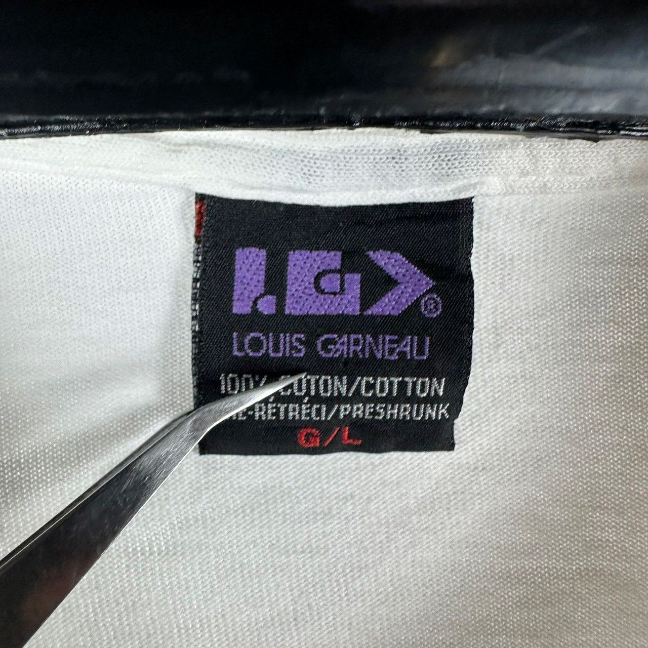 Vintage ​​​​​​​​Vintage 90s Louis Garneau Bicycle Artwork T-shirt Size US M / EU 48-50 / 2 - 4 Thumbnail