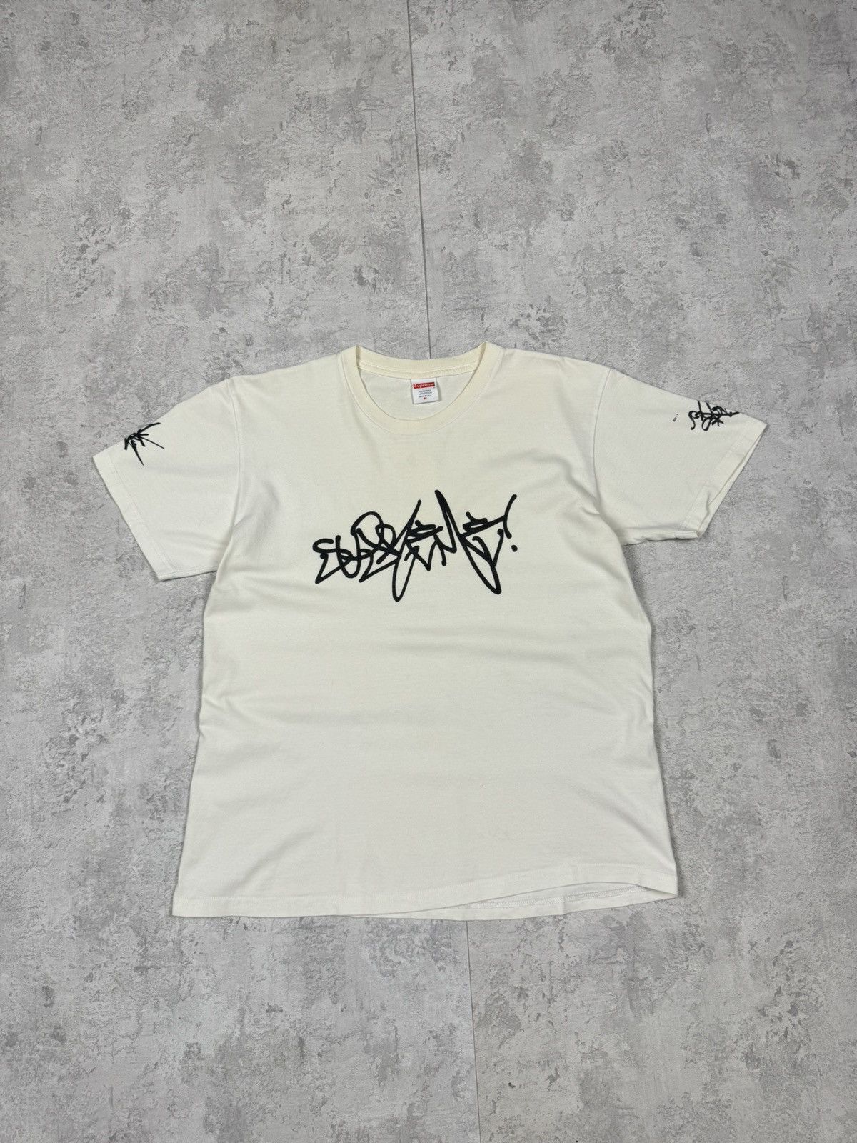 Supreme Supreme Rammellzee Tag T-Shirt Size M Size US M / EU 48-50 / 2 - 1 Thumbnail