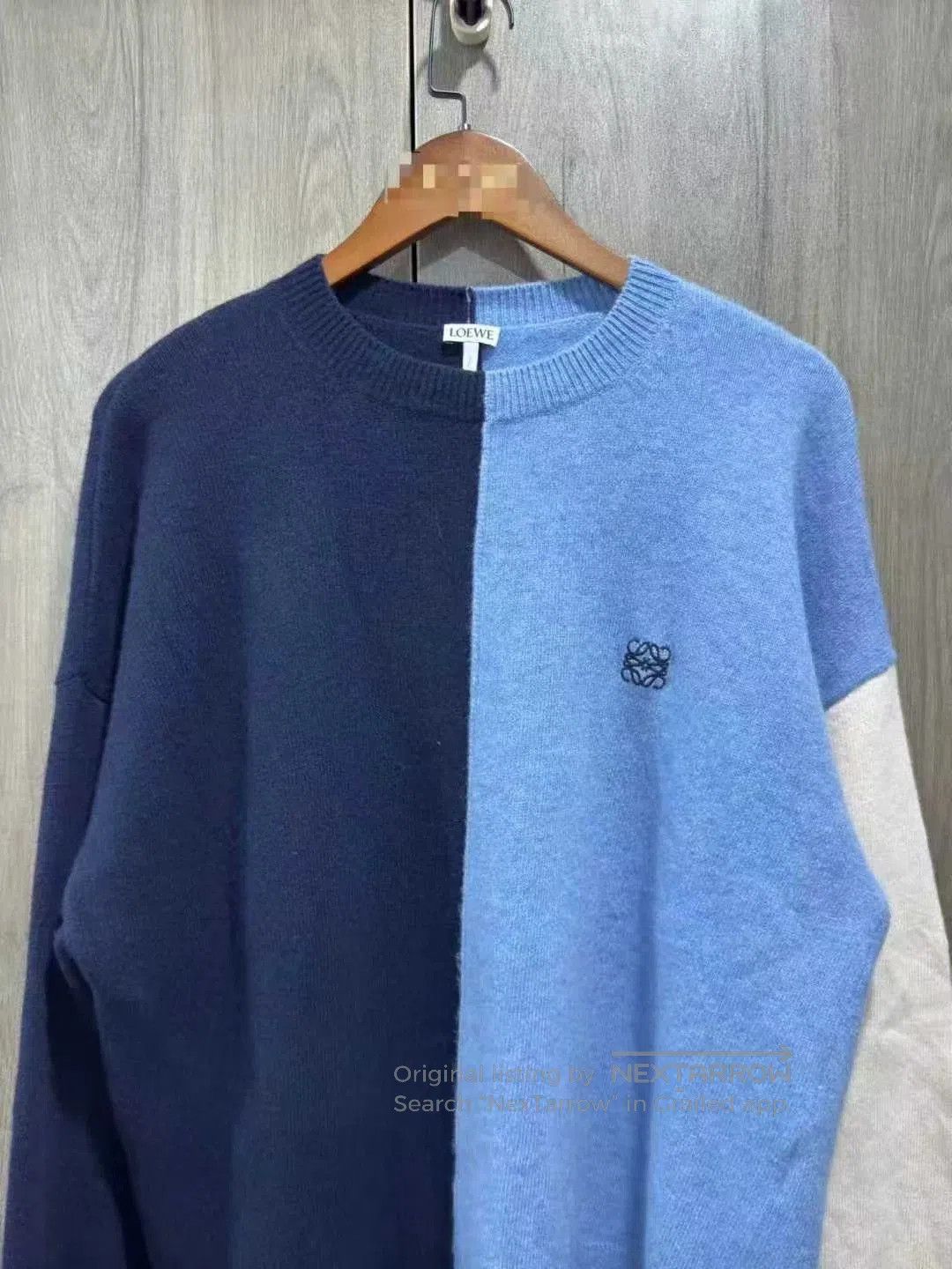 Loewe Loewe Wool Logo Colorblock Sweater. Size US M / EU 48-50 / 2 - 2 Thumbnail