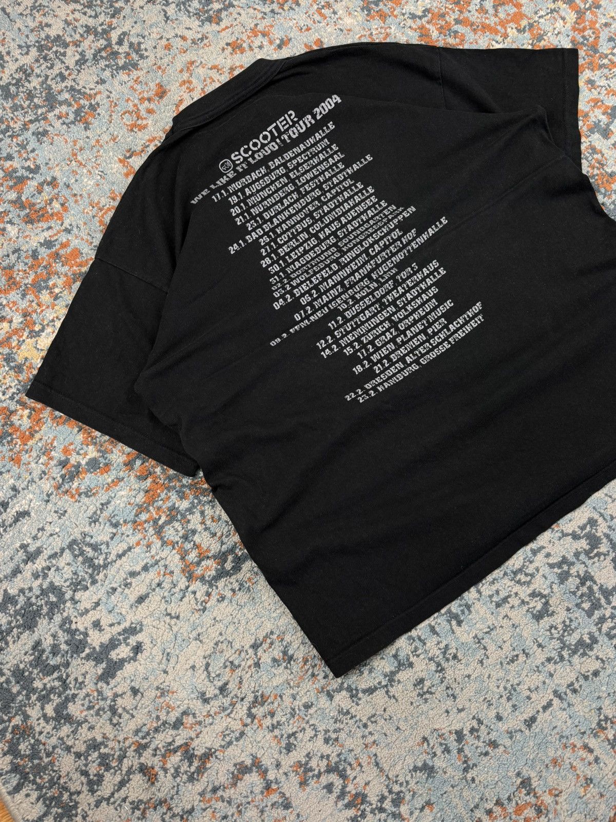 Band Tees × Vintage Vintage 2004 Scooter we like it loud tour graphic band tee Size US XL / EU 56 / 4 - 4 Thumbnail