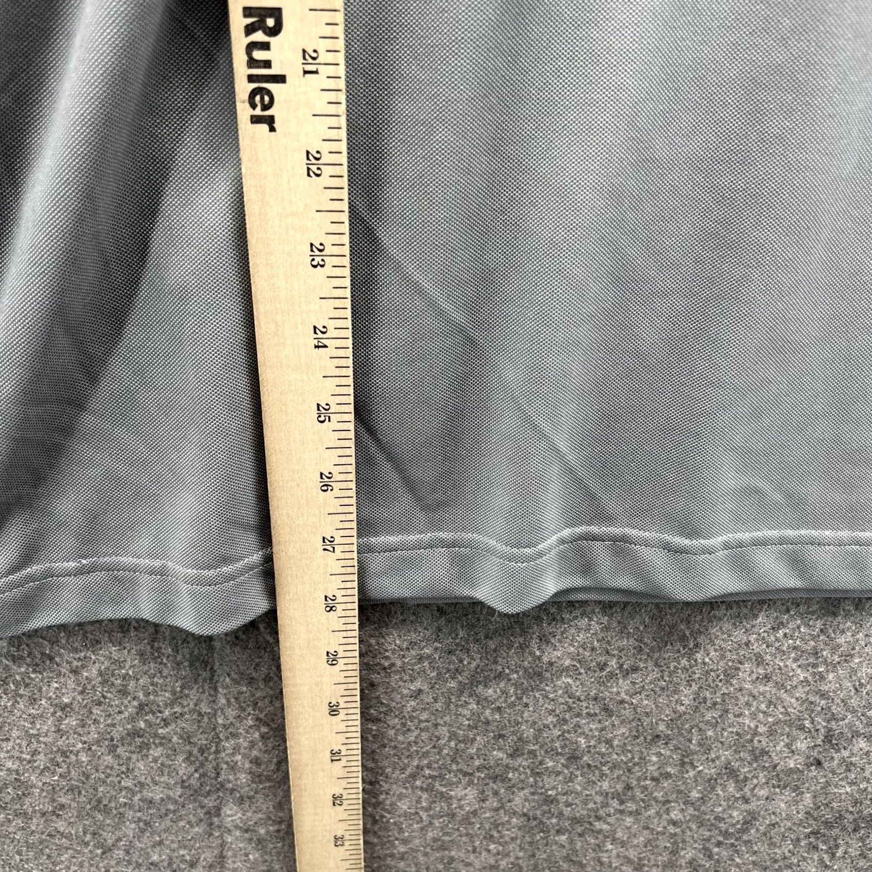 Adidas VINTAGE Adidas Polo Shirt Men Large Gray Athletic Climacool Golf Two Pocket Trefoil Shirt Size US L / EU 52-54 / 3 - 5 Thumbnail