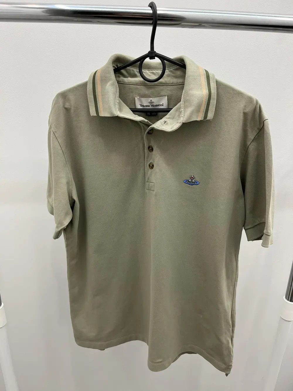Vivienne Westwood Vivienne Westwood Orb Logo Polo Shirt Size US XL / EU 56 / 4 - 1 Thumbnail