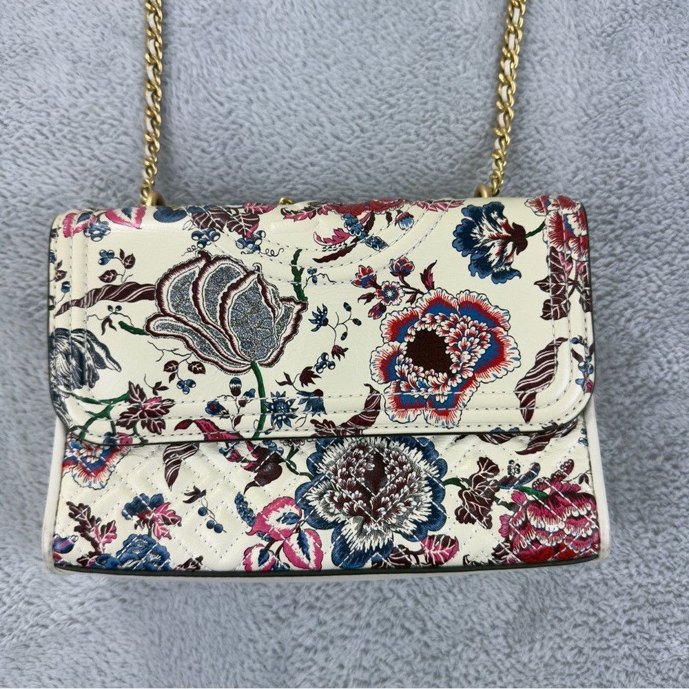 Tory Burch Tory Burch Fleming Small Printed Convertible Shoulder Bag C Size ONE SIZE - 5 Thumbnail