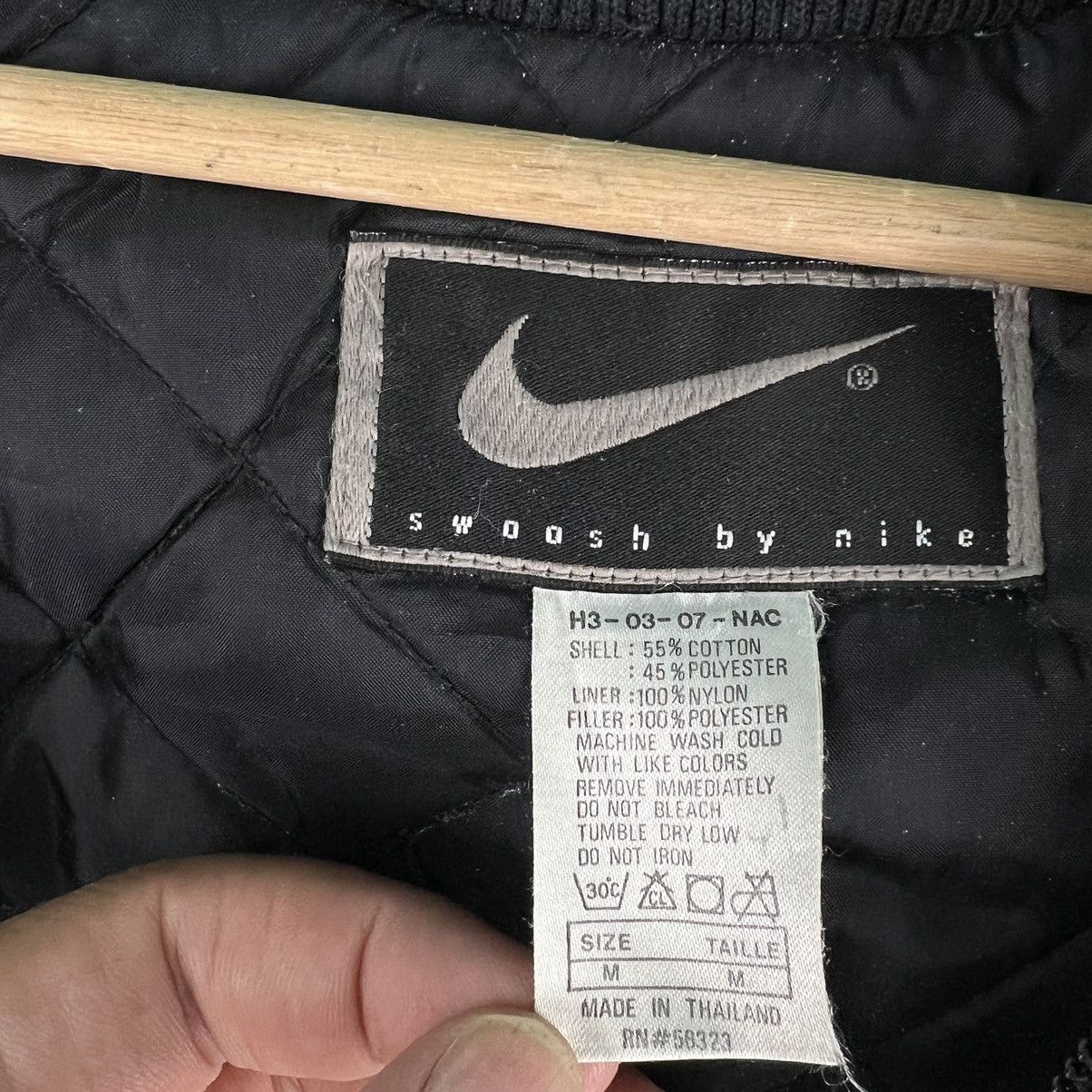 Nike 🔥VINTAGE 90’s NIKE JACKET BIG LOGO Size US M / EU 48-50 / 2 - 11 Thumbnail