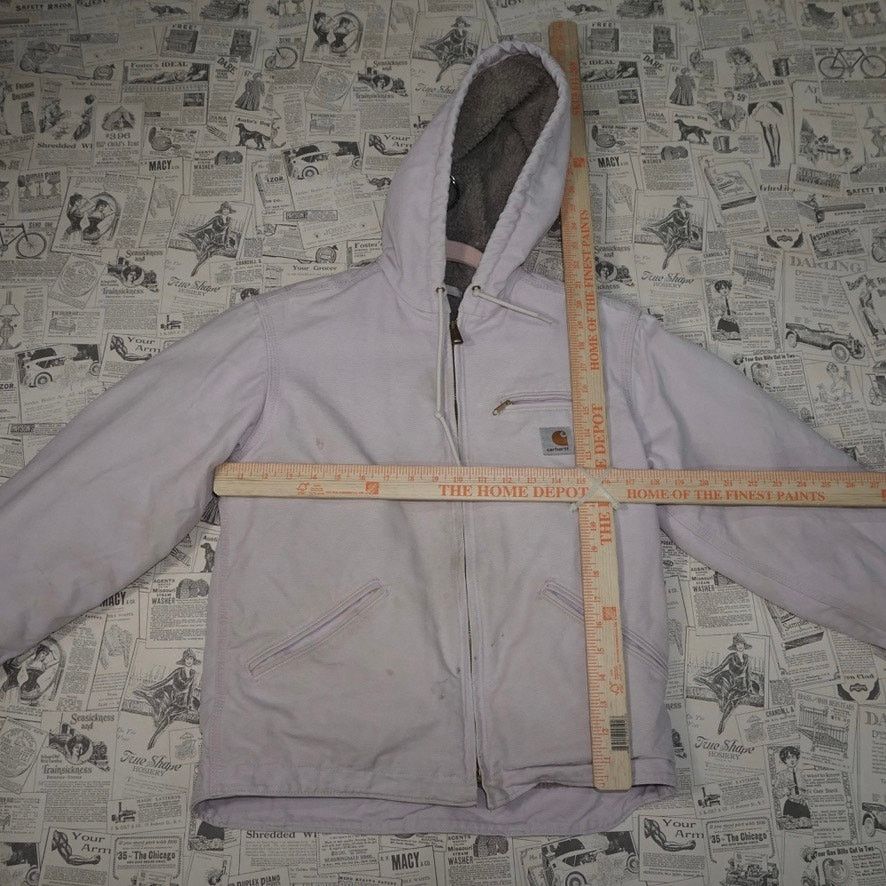 Carhartt XS - Vintage Y2K Carhartt workwear pink femme 2000s jacket Size XS / US 0-2 / IT 36-38 - 4 Thumbnail