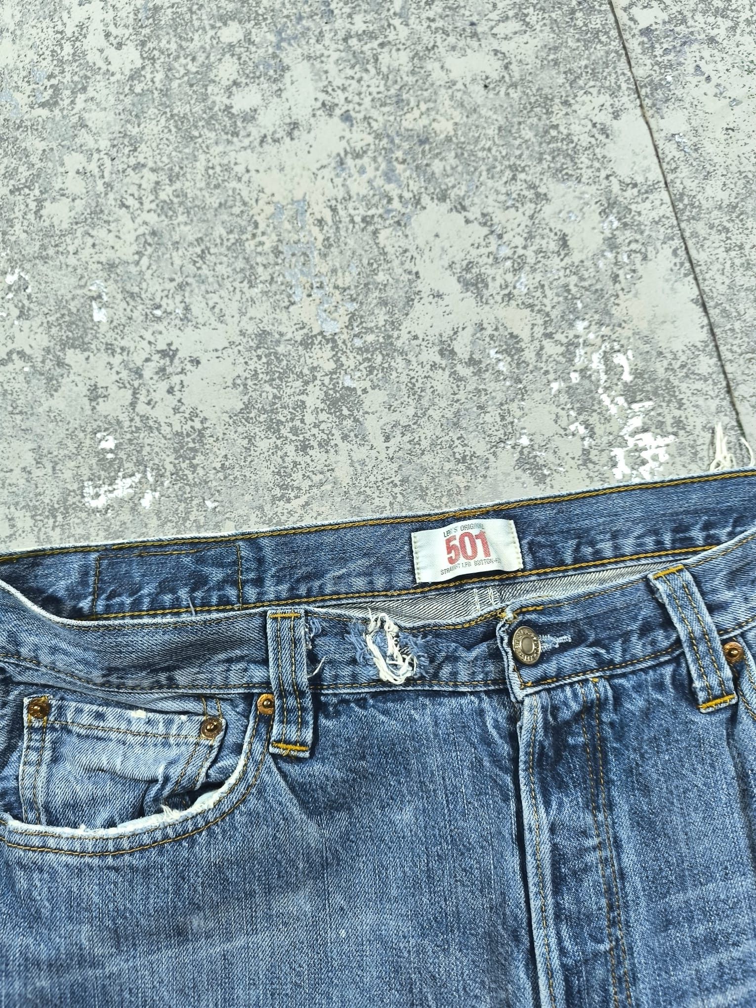 Levi's vintage levis 501 distressed Size US 36 / EU 52 - 5 Thumbnail