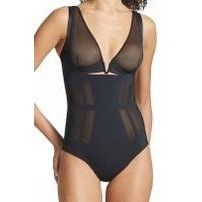 Commando NWT Commando Lux Control Mesh BODYSUIT NEW Small Black Linge Size ONE SIZE - 1 Thumbnail