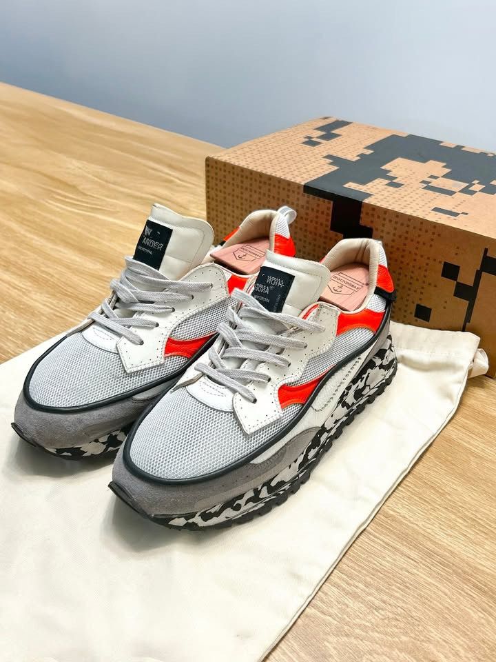 Other Hidn-Ander Threedome.Zero Art (Pewter/Fluo Red) – Size 43 Size US 10 / EU 43 - 2 Thumbnail