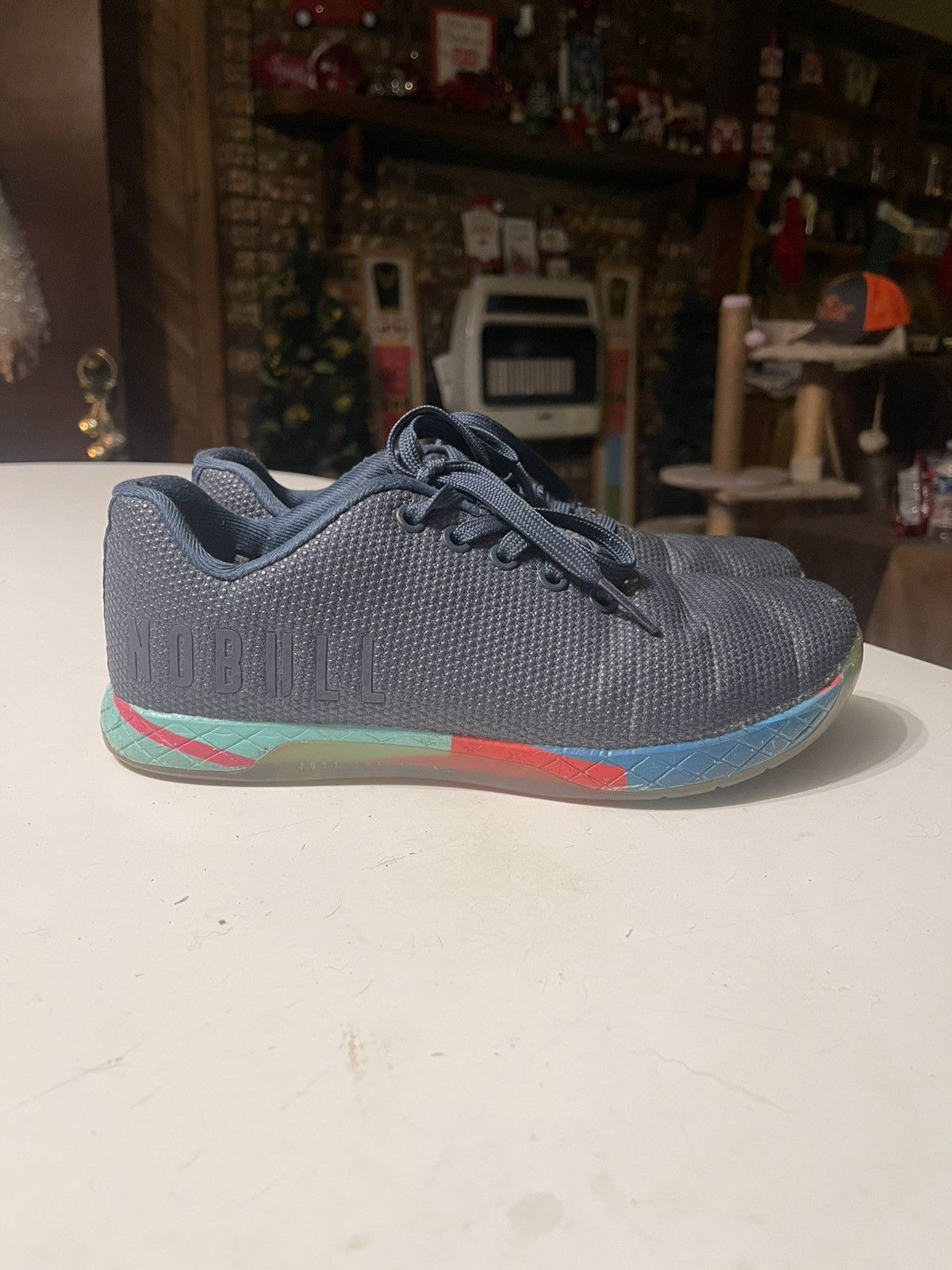 Other NOBULL Navy Blue Sole Lightning Trainer Sneakers Size US 8.5 / IT 38.5 - 1 Thumbnail
