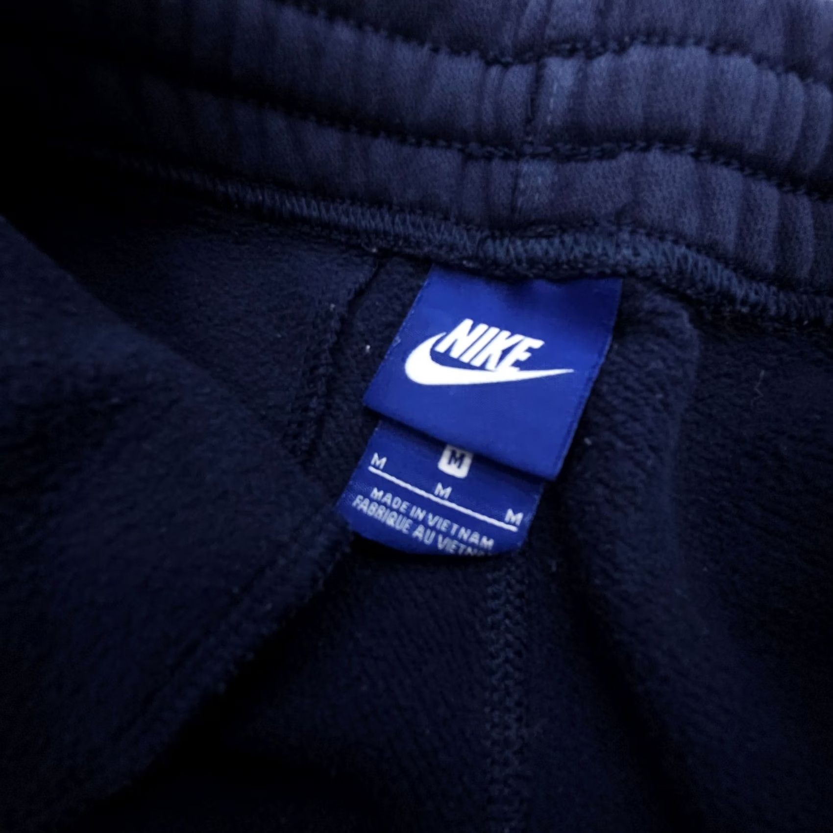 Nike Nike Mens Medium Navy Sportswear Club Fleece Joggers Sweatpants Gym Training Size US 31 - 7 Thumbnail