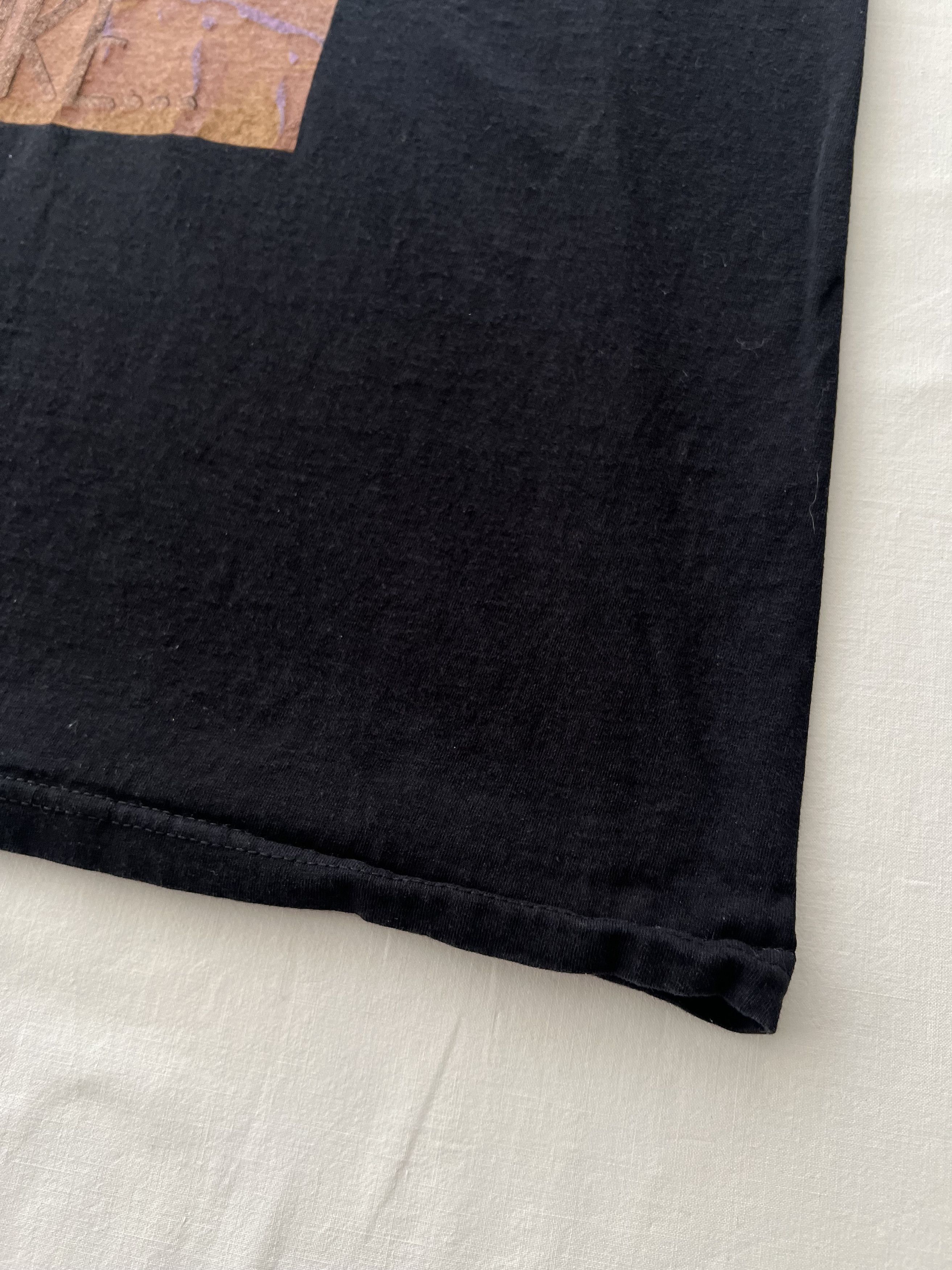 Disney Vintage 2000s Princess Jasmine Aladdin Cartoon Black Tee Size US M / EU 48-50 / 2 - 6 Thumbnail
