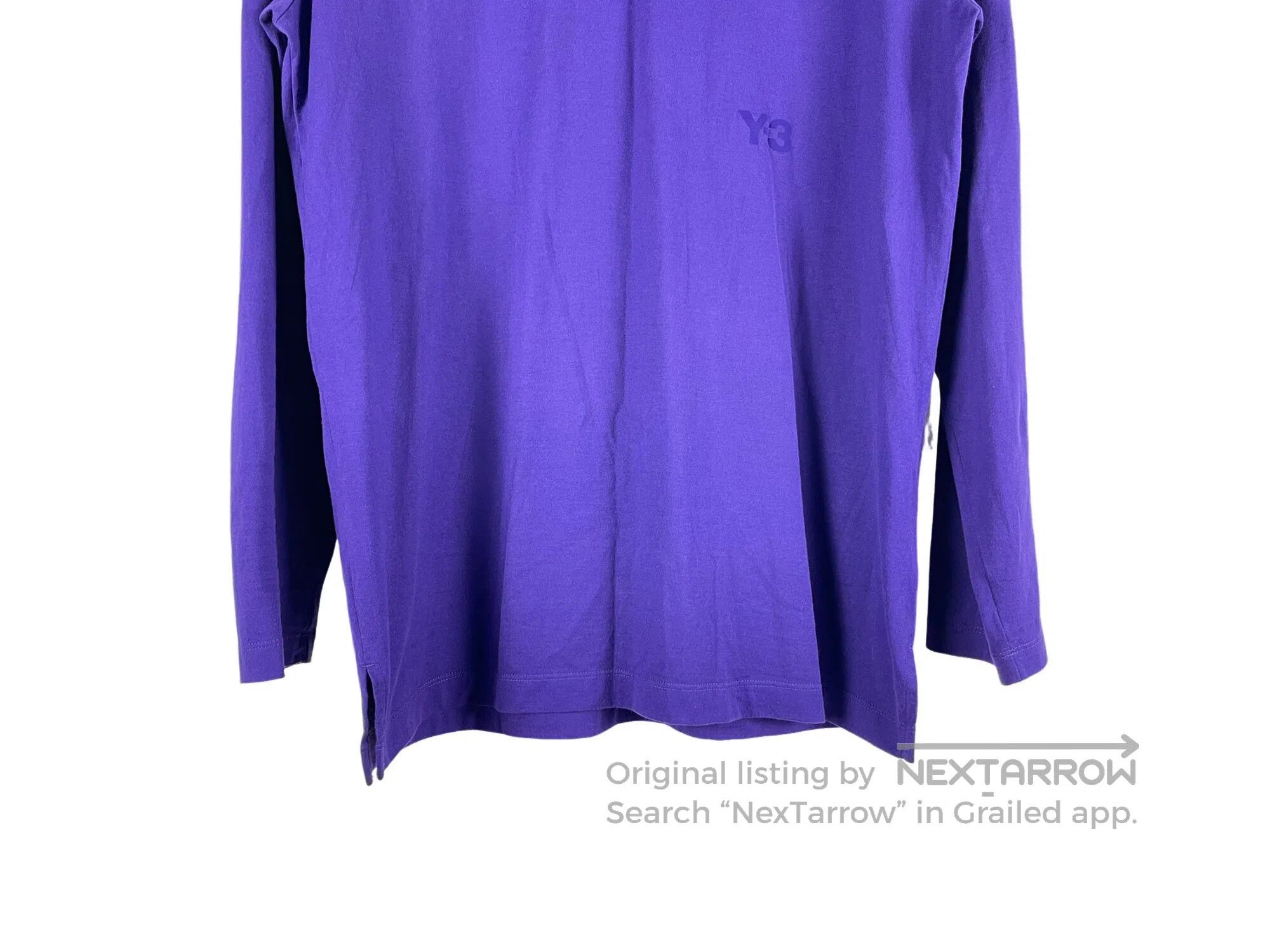 Yohji Yamamoto YOHJI YAMAMOTO Small Logo Printed Long Sleeve Size US S / EU 44-46 / 1 - 4 Thumbnail