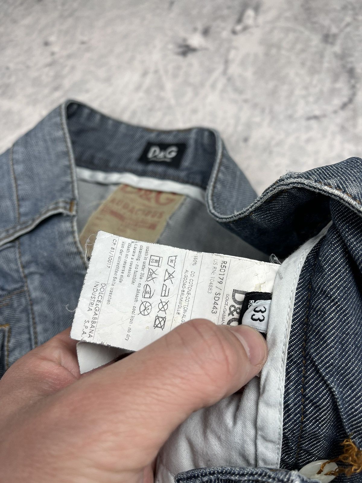 Dolce & Gabbana × Vintage Dolce&Gabbana vintage 00s jeans Y2K unisex streetwear style Size US 32 / EU 48 - 5 Thumbnail