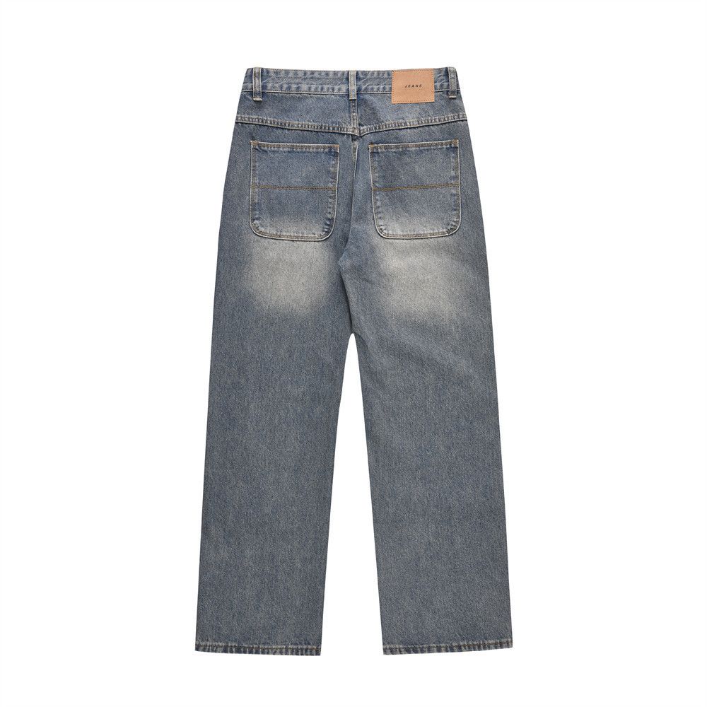Jean × Vintage loose baggy washed faded y2k hiphop jeans Size US 28 / EU 44 - 6 Thumbnail