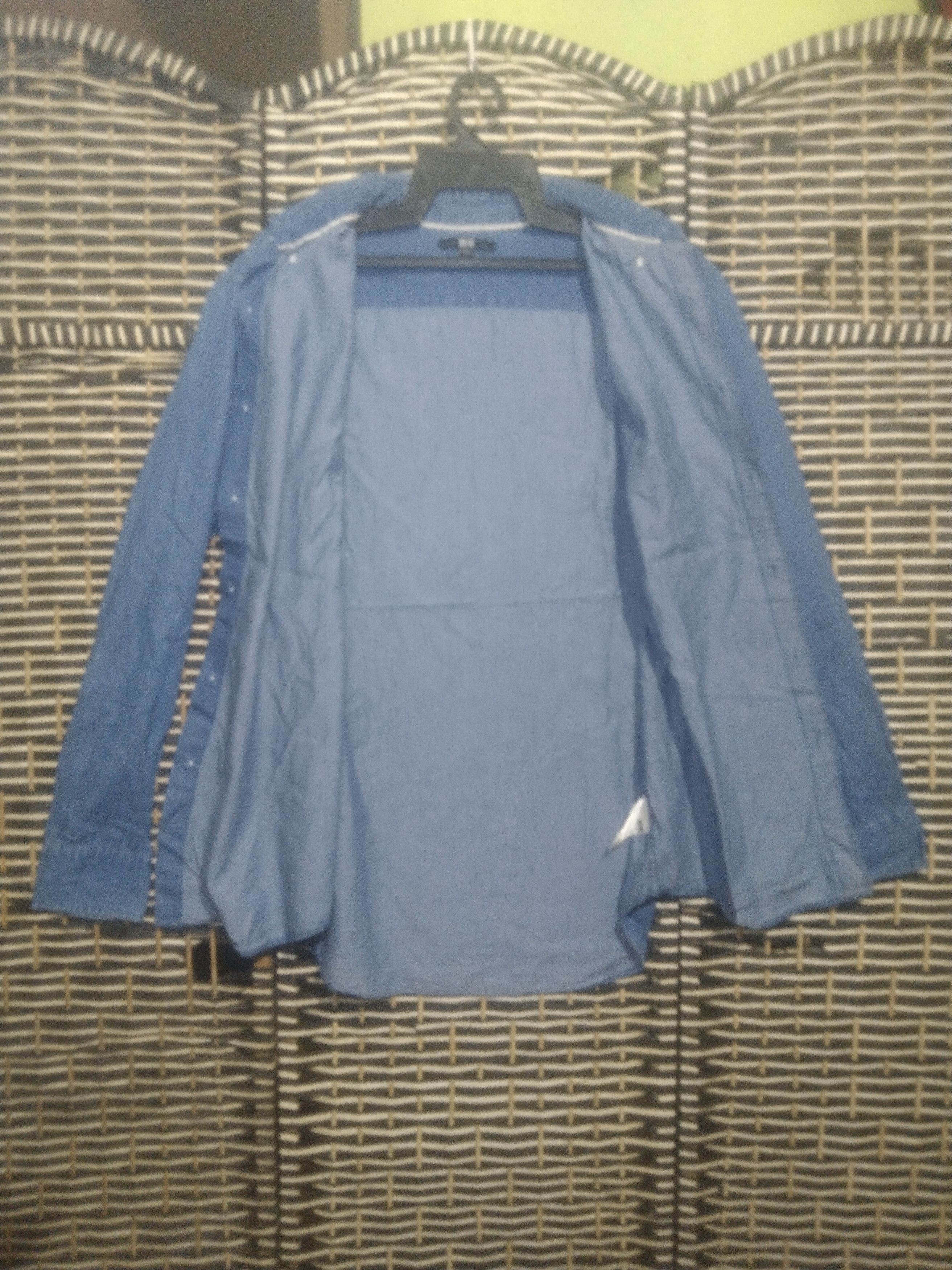 Japanese Brand × Self Edge × Uniqlo Uniqlo long sleeve denim shirt Size US L / EU 52-54 / 3 - 2 Thumbnail