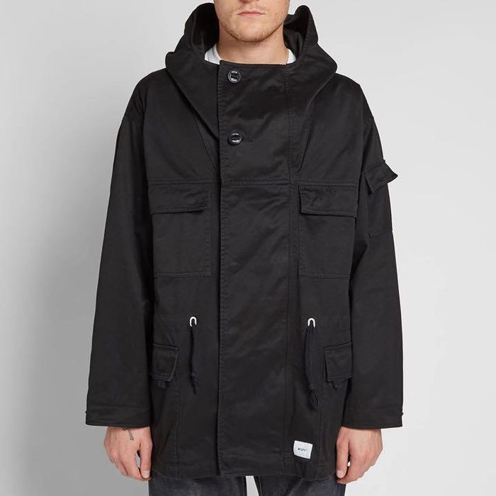 Wtaps WTAPS Parasmock Parka Jacket Black Medium 02 | Grailed