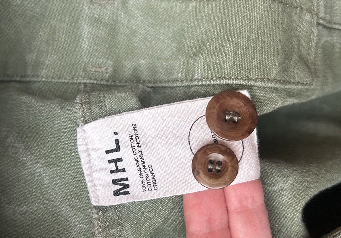 Margaret Howell MHL Margaret Howell Broken Drill Cotton Cinch Back Skirt Size 26" / US 2 / IT 38 - 6 Thumbnail